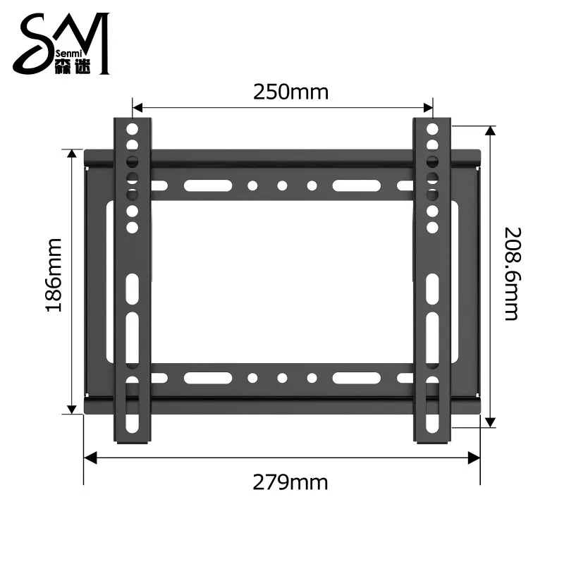 14&rdquo;-43&rdquo; Классическое фиксированное настенное крепление для телевизора B27-S11 (3)