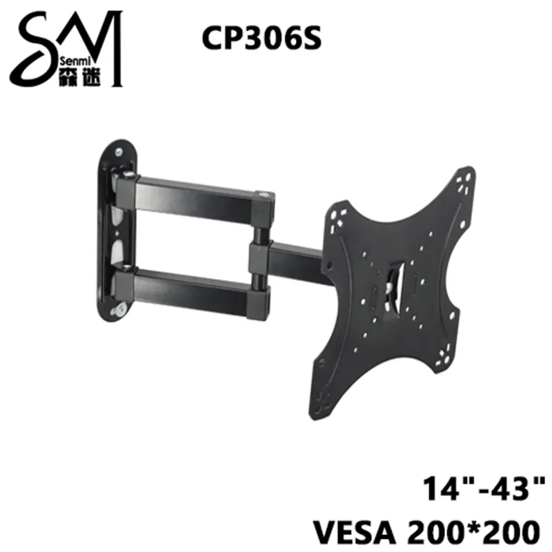 14”-43” Полнорычажное крепление для телевизора CP306S1 (4)