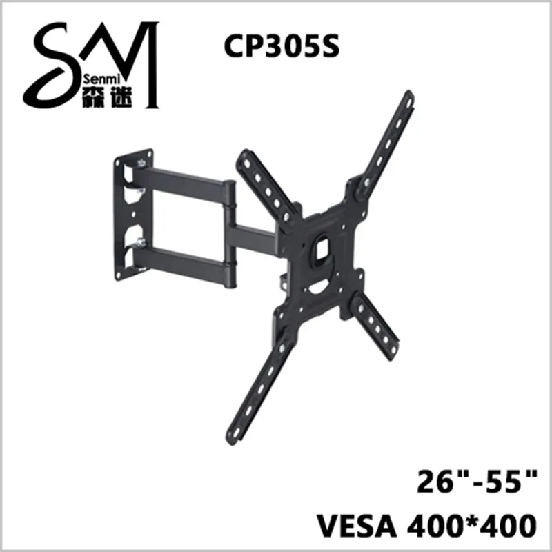 26”-55” Классическое поворотное настенное крепление для ТВ CP305S1 (4)