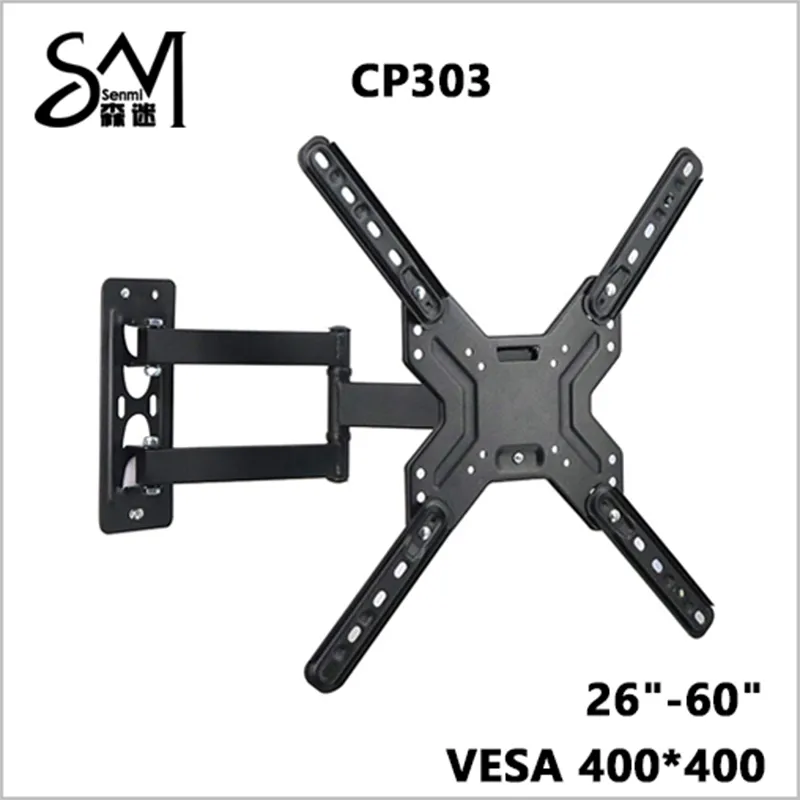 26”-60” Всемирно Популярный Полнорегулируемый Кронштейн для Телевизора CP3031 (4)
