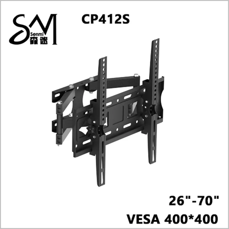 26”-65” Экономичное полнорычажное кронштейн для ТВ CP412S1 (2)