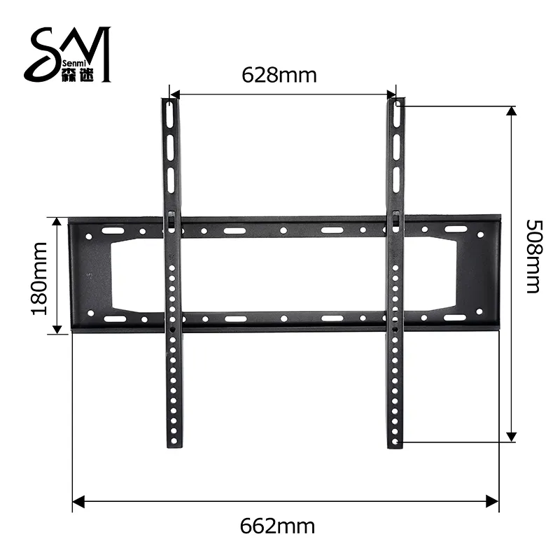 40”-80”Усиленное настенное крепление для телевизора T701 (3)