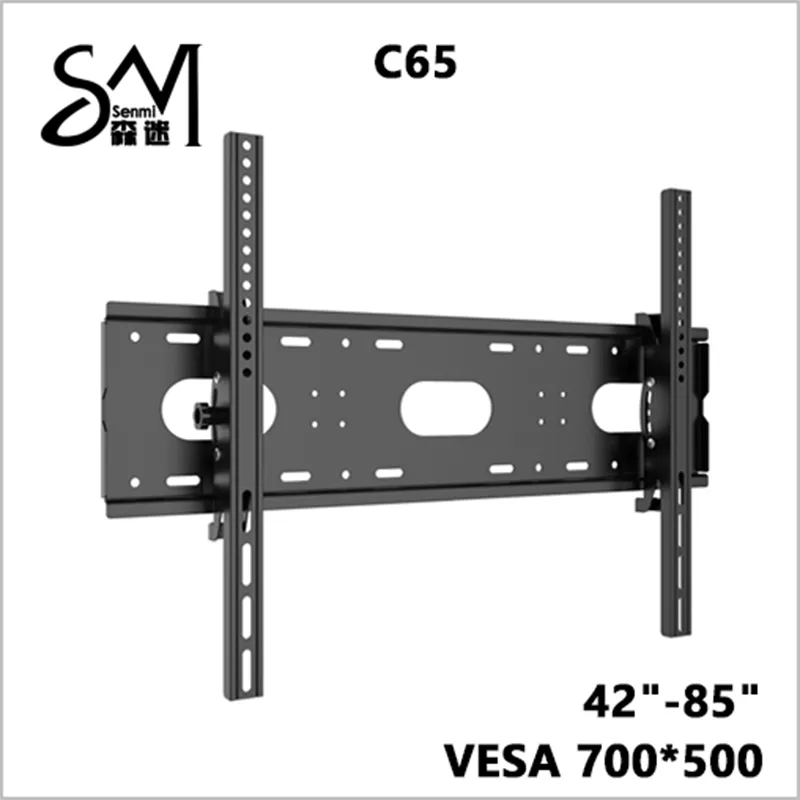42”-85” Усиленное наклонное крепление для телевизора C651 (4)