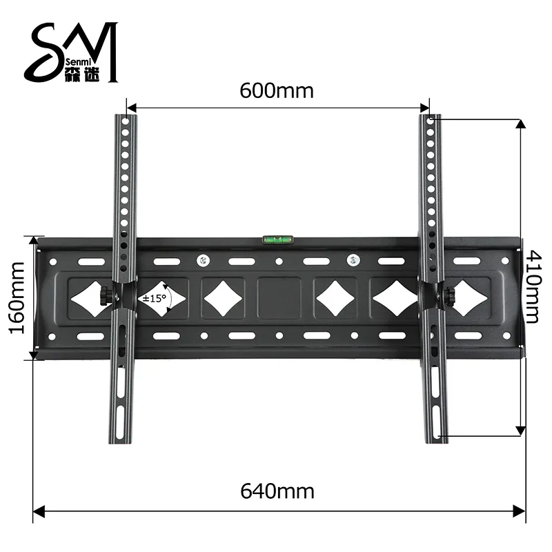 Популярное наклонное настенное крепление для телевизора 32”-75” C531 (3)