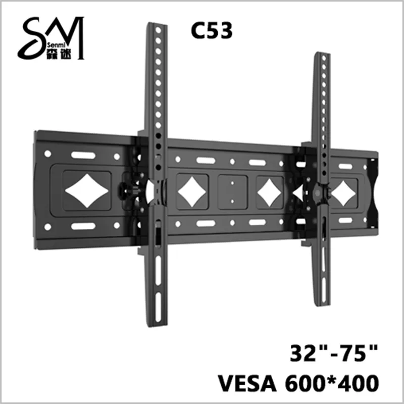 Популярное наклонное настенное крепление для телевизора 32”-75” C531 (4)
