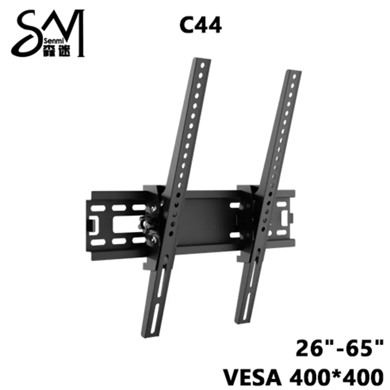 Тонкое наклонное настенное крепление для телевизора 26”-65” C441 (4)